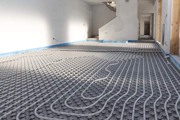 Service d'entrepreneur spécialisés en chauffage radiant