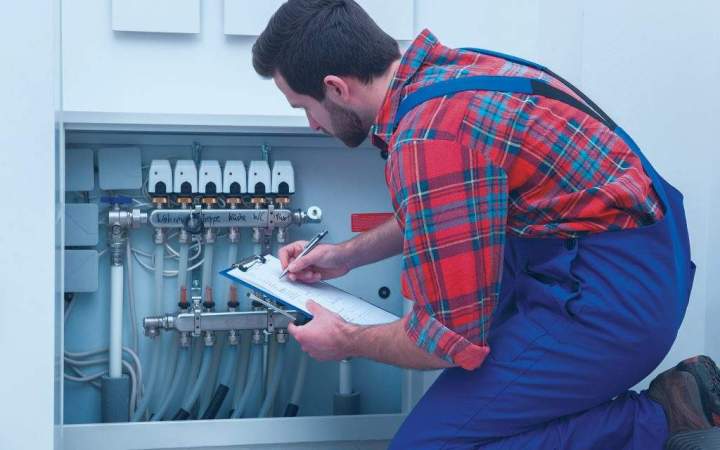 Restoring a failing radiant floor.